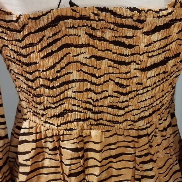 💥FAITHFULL THE BRAND. NWT. ANINAL PRINT MINI DRESS. SIZE  MEDIUM. - Picture 5 of 14